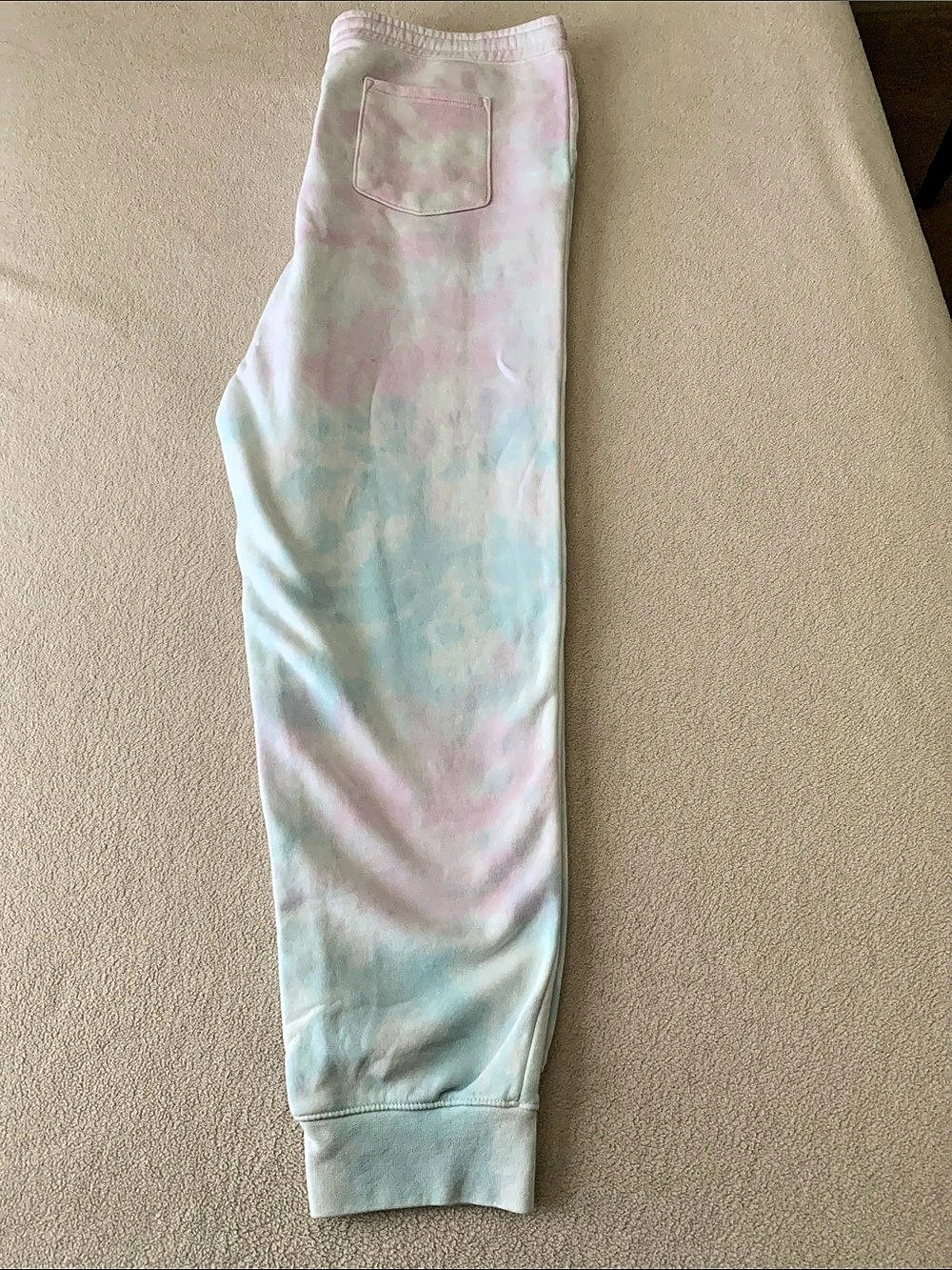 Tie-Dye Joggers in Pink & Blue Like New